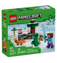LEGO Minecraft Steve’in Tayga Macerası 21583