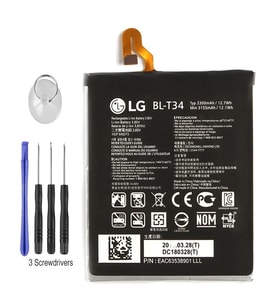 Lg V30 Plus Pil Batarya BL-T34 Batarya Pil ve Tamir Seti