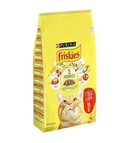Friskies Etli Tavuklu Ve Sebzeli Yetişkin Kedi Mamasi 10 Kg
