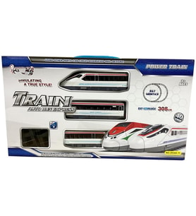 LE-2934A-11 40PCS ISIKLI 308CM HIZLI TREN SET