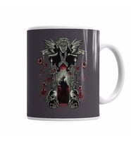 Blood Roses Kupa Bardak Porselen