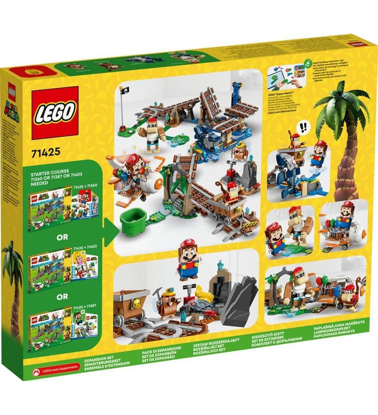 LEGO Super Mario 71425 Diddy Kong's Mine Cart Ride
