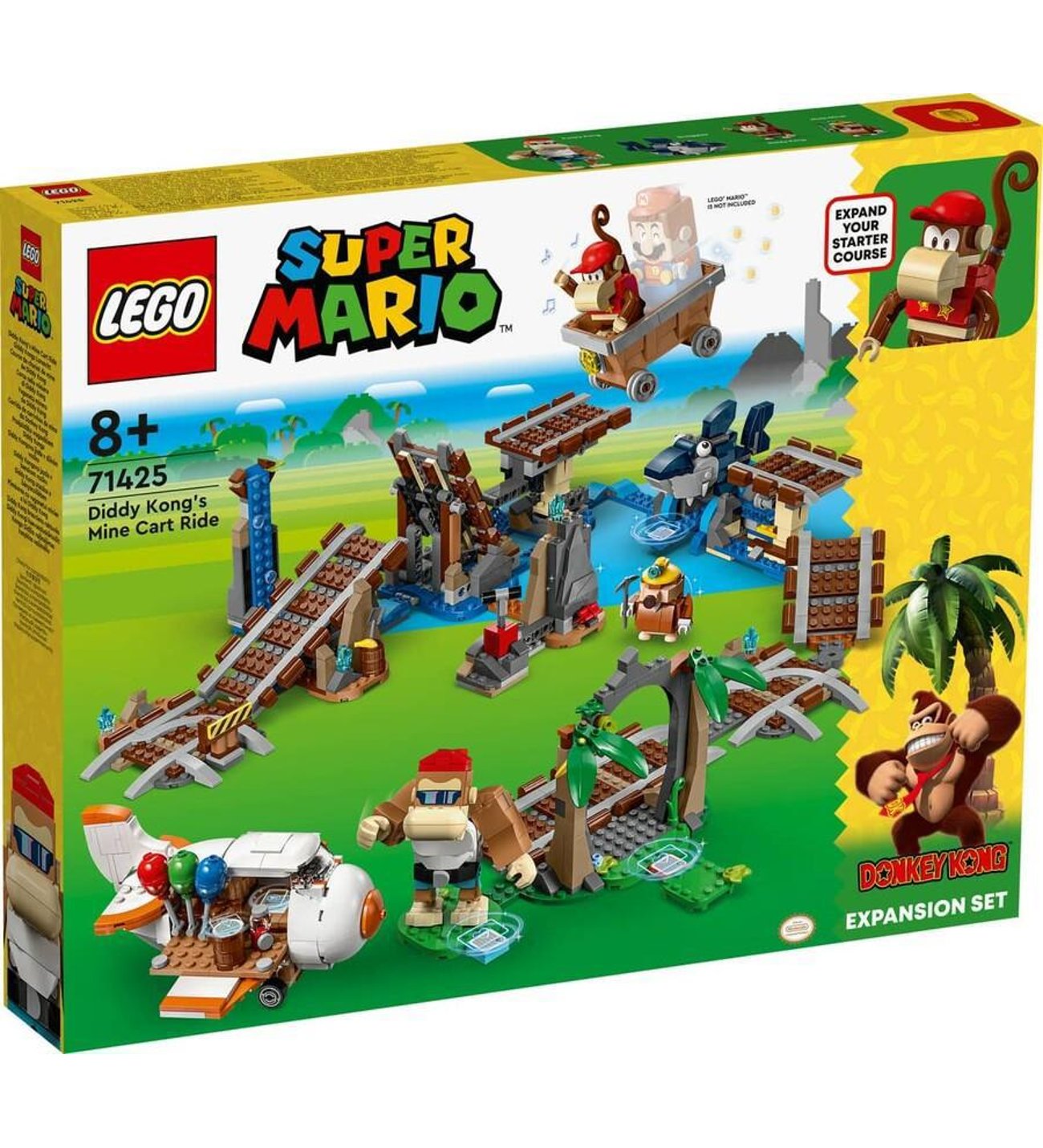 LEGO Super Mario 71425 Diddy Kong's Mine Cart Ride