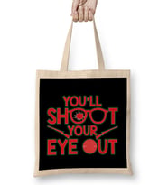 You ll Shoot Your Eye Out Christmas Bez Çanta Uzun Saplı