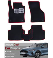 FORD FOCUS 5 HATCHBACK (2024-2025) Uyumlu EVA Paspas Tam Set–Araca Özel,Su Geçirmez
