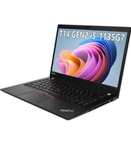 Lenovo Thinkpad T14 Gen2 intel i5-1135G7 16 Ram 256 SSD 14" Notebook - Outlet