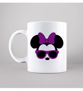 Minnie Mouse Sevgili Çift Tasarımlı Kupa