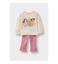 Defacto Pembe Kız Bebek Alt-Üst Takım F0528A5/PN161