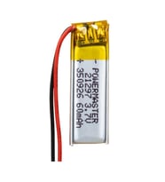 PowerMaster 350926 3.7 Volt 60 Mah Lityum Polimer Pil