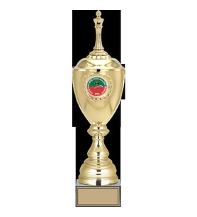 ODAK KUPA - Figürlü Kupalar - Satranç Figürlü Kupalar FG-079 A - 47 cm