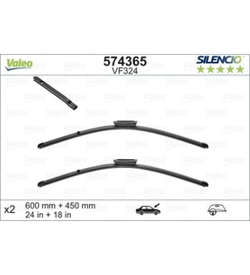 Silecek Süpürgesi Takım Megane Iı 02-08 / Megane Iv 16Sonrası Aerotwın A115S (600+450Mm) (Oem No: 77