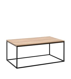 Adore Mobilya Profile Dikdörtgen Orta Sehpa - Açık Ceviz (Tori) 100x42x60 cm (GxYxD)