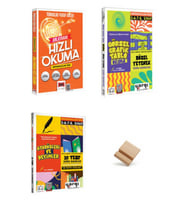 Yargı LGS 2027 8. Sınıf Hızlı Okuma Görsel Grafik ve Atasözü Deyimler 3lü Set + Telefon Standı