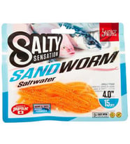 Lucky John Sandworm 4'' Kokulu Lrf Yemi 10 cm F33 - BEYAZ GLOW