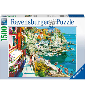 Ravensburger 1500 Parçalı Puzzle Romantik Sahil, Renkli (Krem)