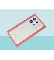 Xiaomi Redmi NOTE 13 Uyumlu Arka Kapak Batarya Kapağı - BEYAZ