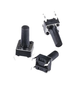Tact Switch Şaseli 6x6x7mm IC-200 C9 Buton
