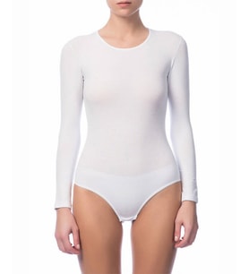 NBB 0 Bisiklet Yaka Alttan Çıtçıtlı Body/Atlet -2946 (Beyaz)