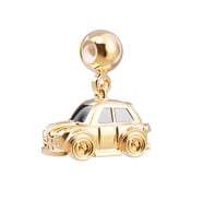 Chocli 18 Ayar Altın Kaplama Charm - Araba (Gold)