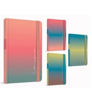 GIPTA LIFE IS GOOD  İPLİK DİK. SERT KAPAK DEFTER 13x21 120YP. ÇİZGİLİ DEFTER