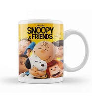 Snoopy And Friends Kupa Bardak Porselen