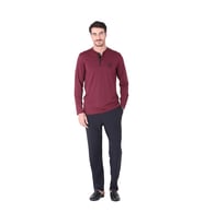 pilelistore D's Damat 221001 Uzun Kol Pijama Takımı (Bordo)