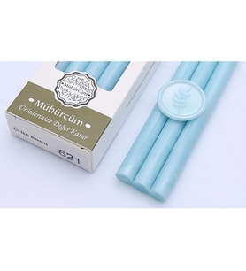 Mühür Mumu Çubuk 11mmx120mm 10 lu Paket Model: 621 BEBE MAVİ
