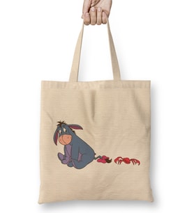 Winnie The Pooh Eeyore Bez Çanta Uzun Saplı