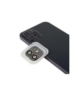 Apple iPhone 11 Uyumlu Zore CL-08 Kamera Lens Koruyucu (Siyah)