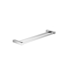 Uzun İkili Havluluk 55cm - Krom