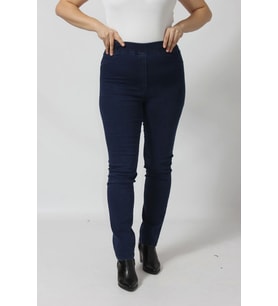 R001 BELİ LASTİKLİ ESNEK BÜYÜK BEDEN MEVSİMLİK MAVİ KOT PANTOLON
