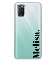 Oppo Melisa Tasarımlı Şeffaf Telefon Kılıfı