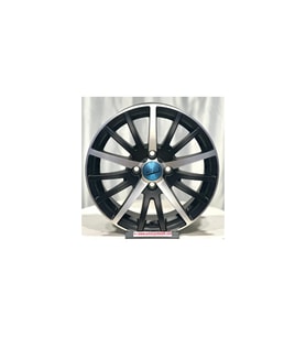 4*108*15*6.5 ET25 CH65.1 MATT BLACK