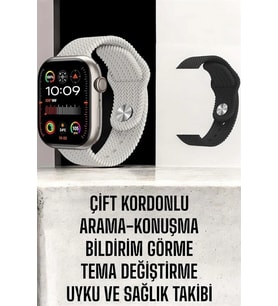 Mey İthalat® Akıllı Saat Yeni Nesil Gps Özelliği Nfc Uyku Takibi