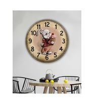 bilge Tasarım retro Duvar Saati 40 x 40 CM (Karışık)