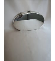 Drop Model Gümüş Abiye Çanta