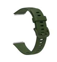 Lexroo Huawei Band 7 KRD-71 Silikon Kordon - Koyu Yeşil