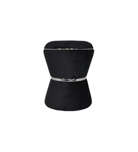 Zem Fine Black Silver Puf