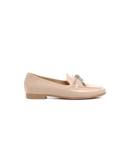 Ayakmod 514508 Bej Kadın Loafer Ayakkabı