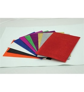 Lino 20X30 10 Renk Simli Yapışkanlı Eva Rbe-400