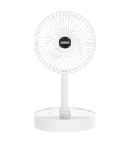 Everest EFN-605 Masaüstü Şarj Edilebilir Beyaz 800mAh Usb Fan