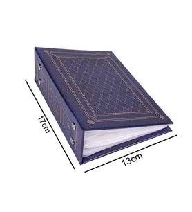 100'lük Deri Görünümlü Fotoğraf Albümü 10x15 cm – 100 Fotoğraflık Anı Albümü