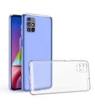 Samsung Galaxy M51 Uyumlu Kılıf Zore Kamera Korumalı Süper Silikon Kapak (Renksiz)
