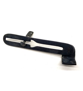 Antika Tarz Dekoratif Pirinç Vasistas Makas - 155x24 mm, Oksit