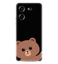 Tecno Pova 5 Kılıf Resimli Desenli Silikon Platinium Series Hello Bear 1905