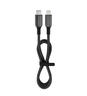 27 Watt 3A Usb-C To Lighning 2M Hızlı Şarj Kablosu Siyah FC42