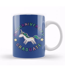 Unicorn University Graduate Varsity Kupa Bardak Porselen