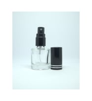 BOŞ PARFÜM ŞİŞESİ 7 ML (10 ADET) SİYAH METAL SPREY VE KAPAK BOŞ