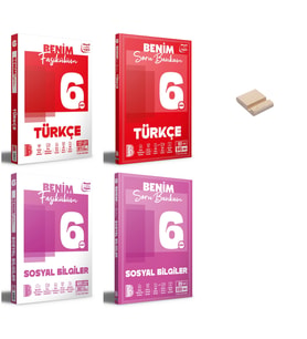 Benim Hocam 6. Sınıf Türkçe ve Sosyal Fasikülüm ve Soru Bankam 4lü Set + Telefon Standı