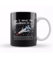 All I Want For Christmas Is Thunderbird 1 Thunderbirds Kupa Bardak Porselen
